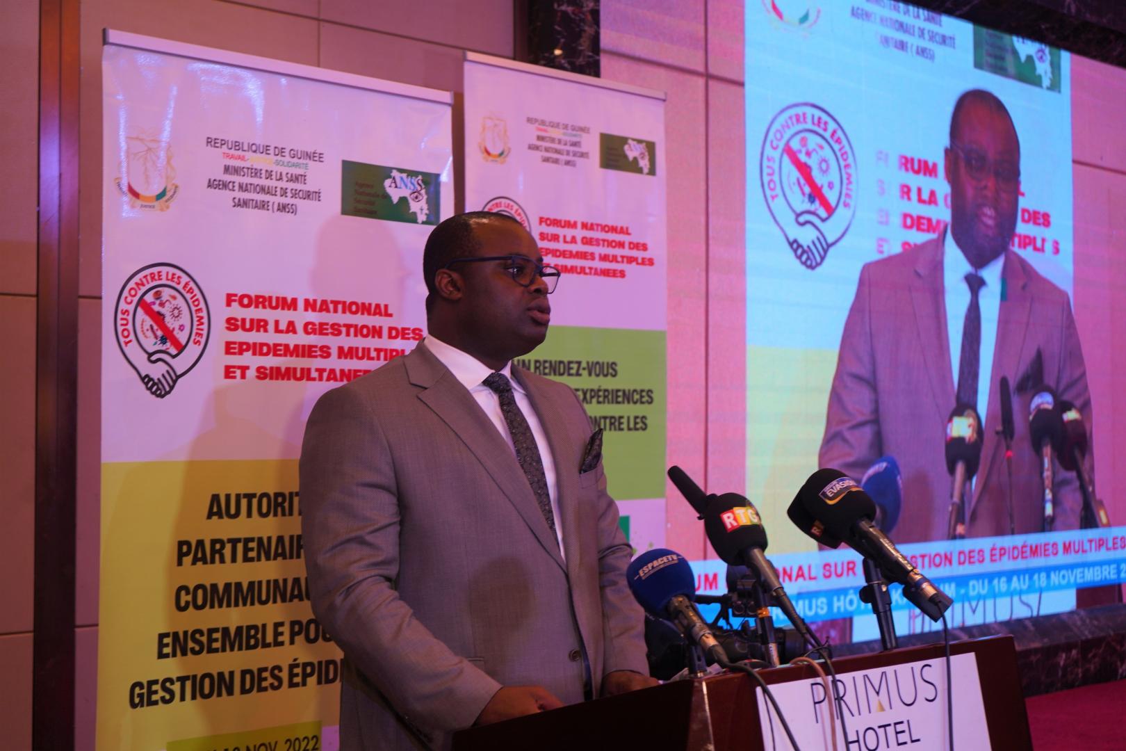 CONAKRY FORUM NATIONAL SUR LA GESTION DES EPIDEMIES MULTIPLES ET